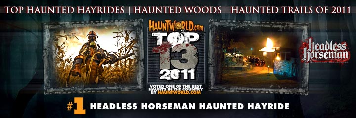 top haunted hayrides