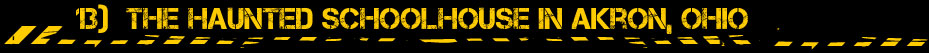 Haunted Schoolhouse