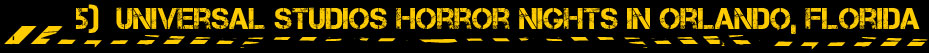 Universal Studios Horror Nights