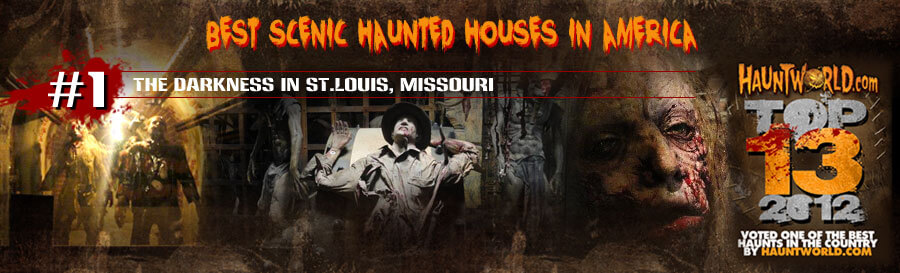 detailed haunted houses in America