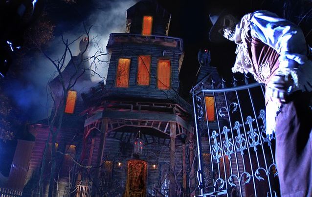 Kentucky Haunted Houses Scary Face