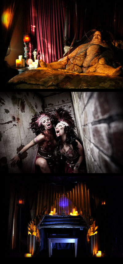 The Mortuary Haunted House attraction