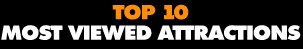 Top 10 Most Viewed Attractions